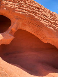 View of rock formations