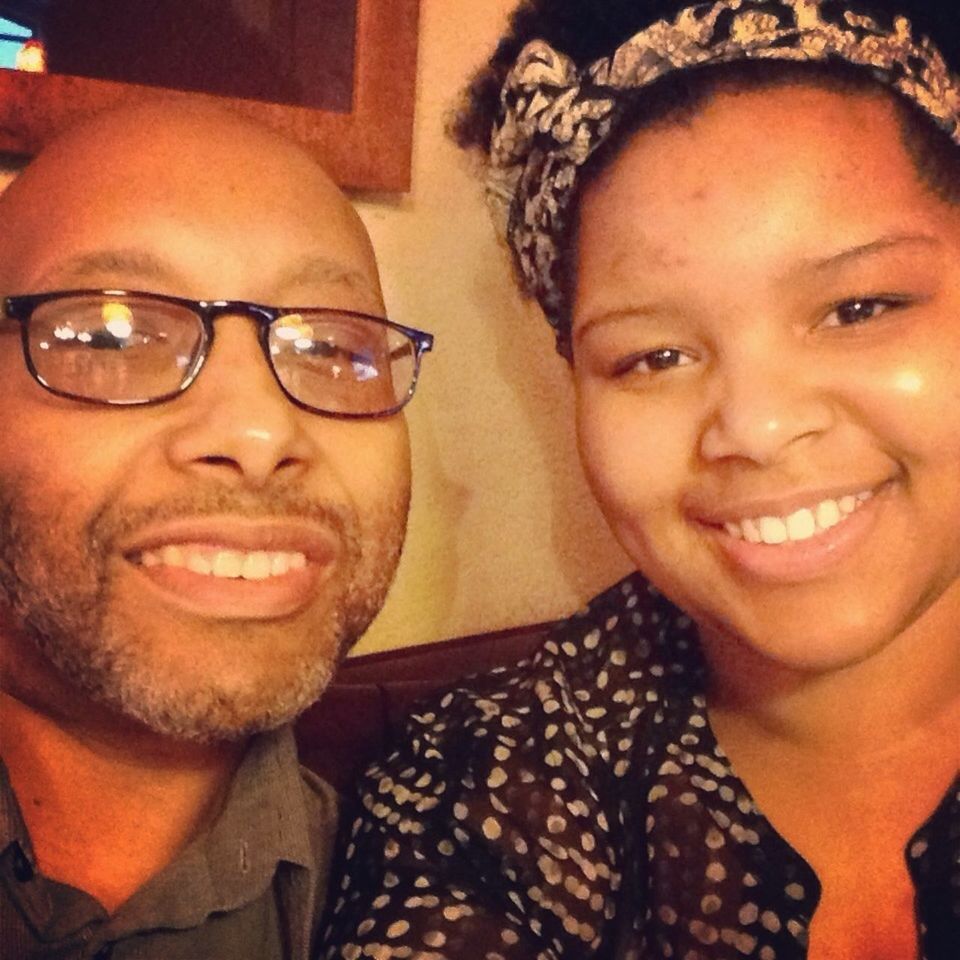 Me & my daddy on his birthday :D