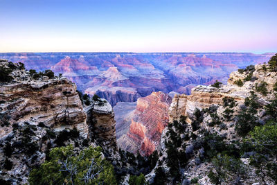 Scenic view of mountains