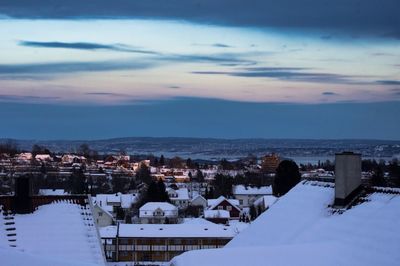 River with cityscape in background