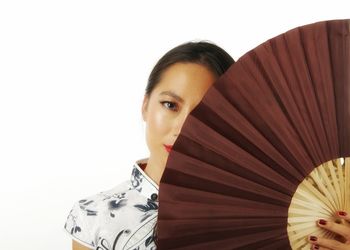 Portrait of young woman