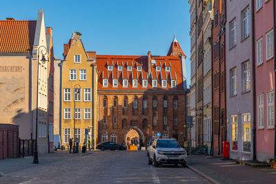 Buildings in city