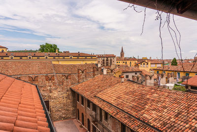 View of buildings in city