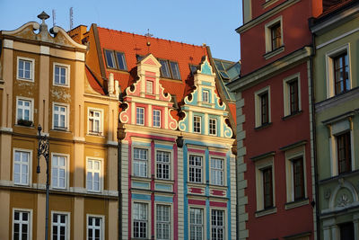 Low angle view of building against sky