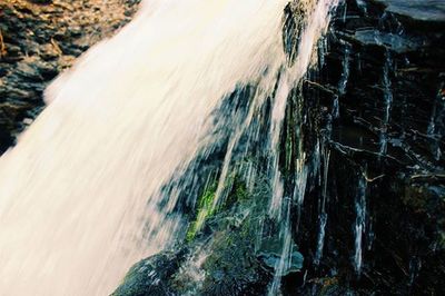 View of waterfall