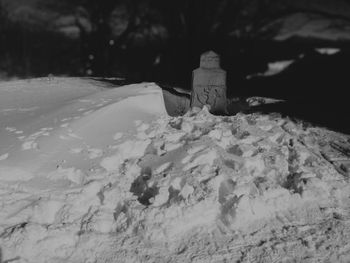 Close-up of snow