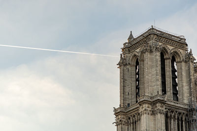 Low angle view of building against sky