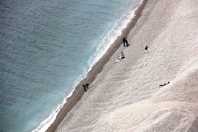 Scenic view of beach