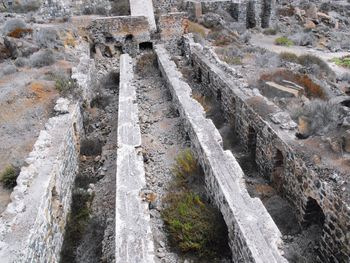 Panoramic view of waterfall
