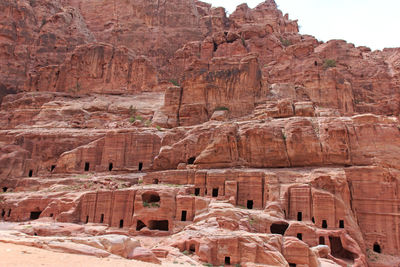 Low angle view of historical building