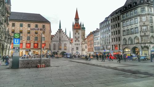 Buildings in city