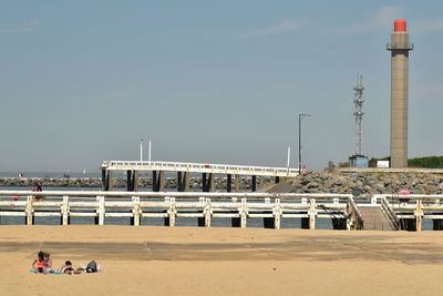 Group of people on beach