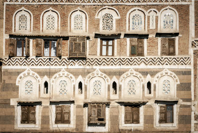 Full frame shot of historic building