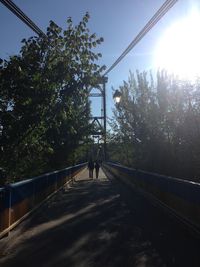 People walking on road