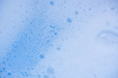 Full frame shot of bubbles in water