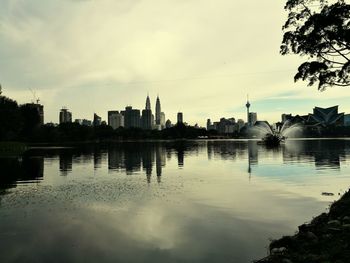 View of cityscape against sky