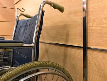 Close-up of metal grate against window