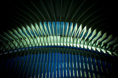 Full frame shot of illuminated ceiling