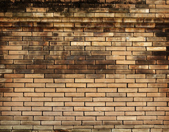 Full frame shot of brick wall