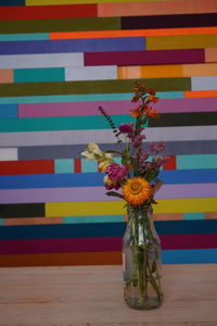 multi colored