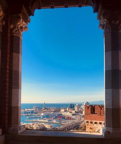 City view from castle 