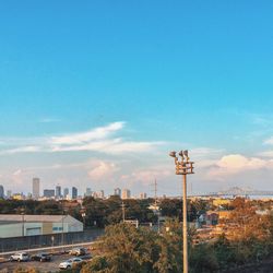 Cityscape against sky