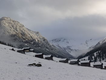 Old mountain huts