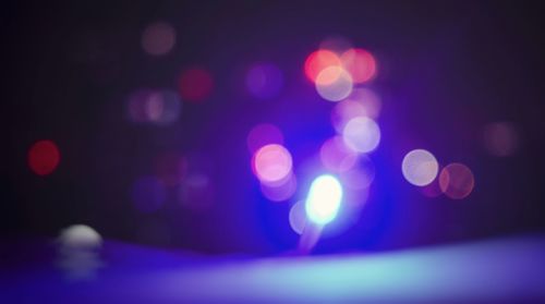 Defocused lights