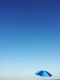 Low angle view of multi colored clear sky