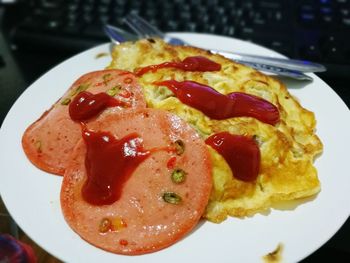 Close-up of food