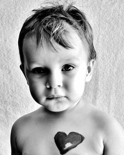 Portrait of cute girl