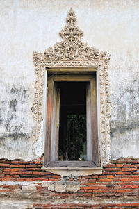 Facade of house