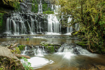 Waterfall in forest