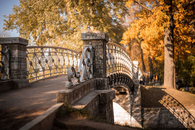 View of bridge in city