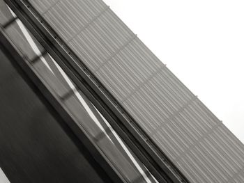 Close-up of modern office building
