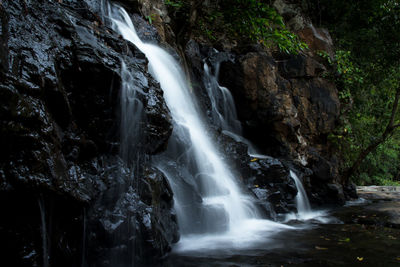 View of waterfall