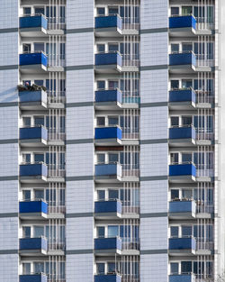 Full frame shot of modern building