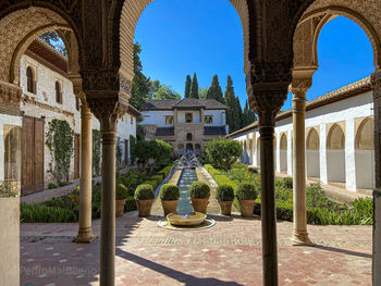 View of historic building against sky