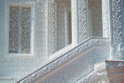 Low angle view of ceiling