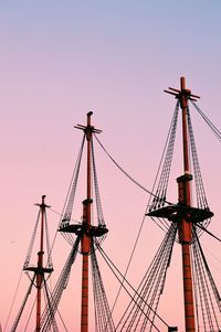 Sails in the sunset