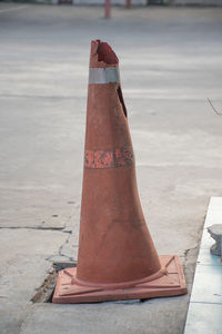 Close-up of fire hydrant on street