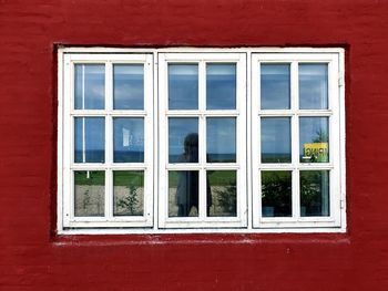 Window of building