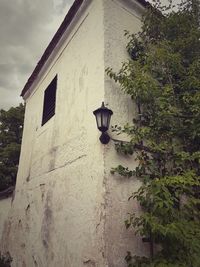 Low angle view of building against sky