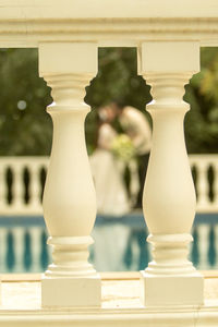 Close-up of chess pieces