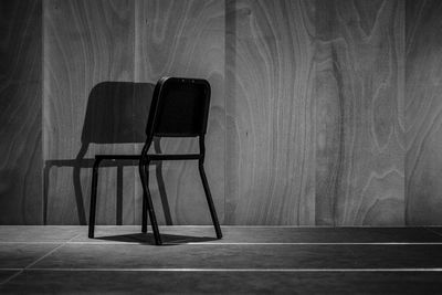 Empty chairs in a row