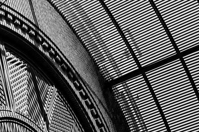 Low angle view of ceiling of building