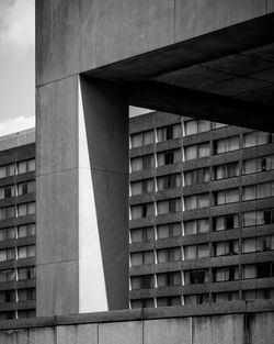 Low angle view of building against sky