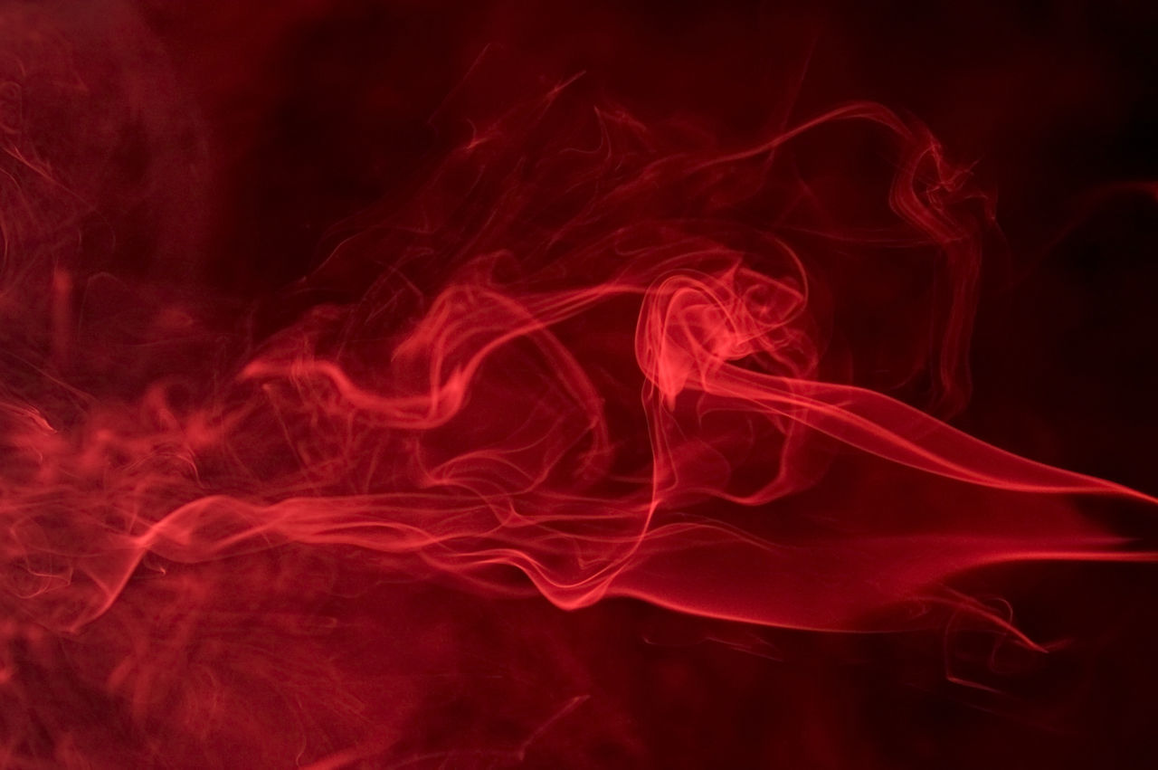 CLOSE-UP OF RED FIRE