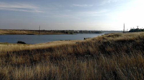 View of landscape against sky