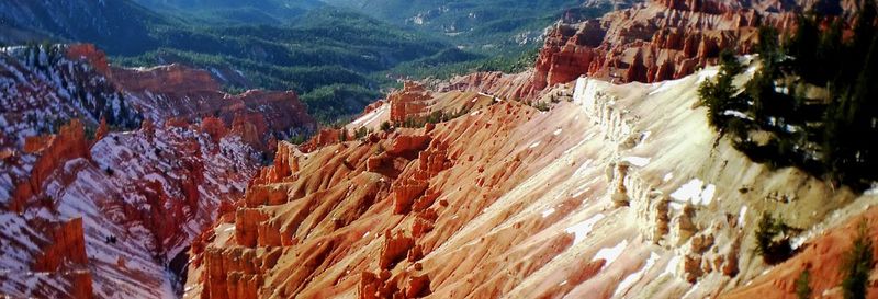 Panoramic shot of water